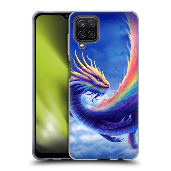 Anthony Christou Art Rainbow Dragon Soft Gel Case for Samsung Galaxy A12 (2020)