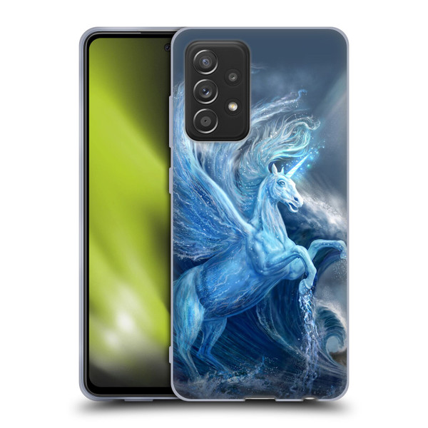 Anthony Christou Art Water Pegasus Soft Gel Case for Samsung Galaxy A52 / A52s / 5G (2021)