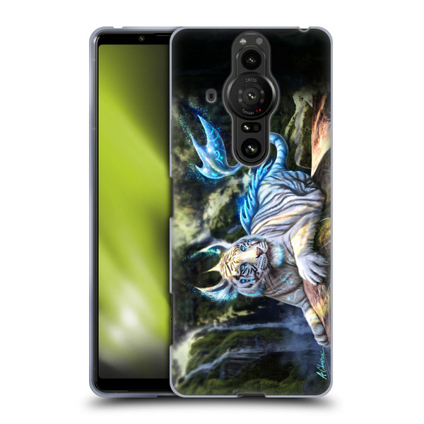 Anthony Christou Art Water Tiger Soft Gel Case for Sony Xperia Pro-I