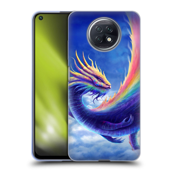Anthony Christou Art Rainbow Dragon Soft Gel Case for Xiaomi Redmi Note 9T 5G