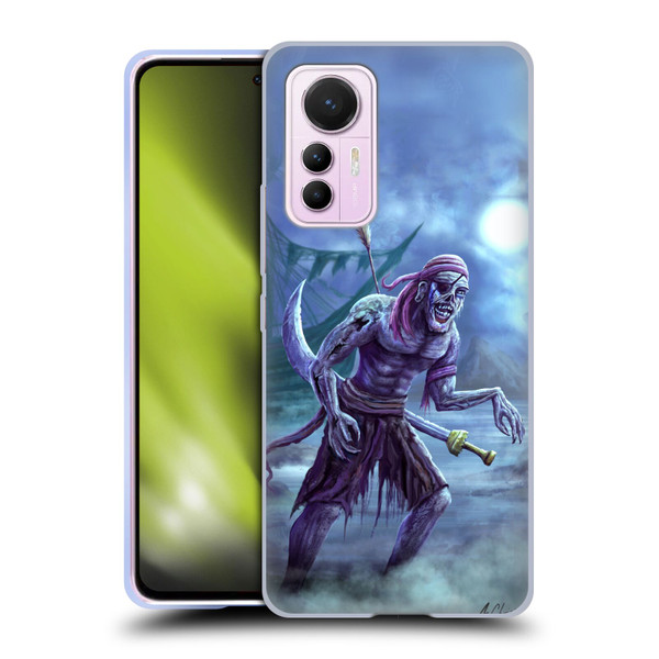 Anthony Christou Art Zombie Pirate Soft Gel Case for Xiaomi 12 Lite