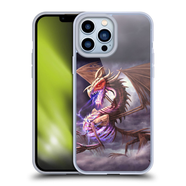 Anthony Christou Fantasy Art Bone Dragon Soft Gel Case for Apple iPhone 13 Pro Max