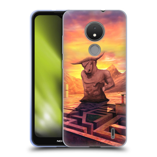 Anthony Christou Fantasy Art Minotaur In Labyrinth Soft Gel Case for Nokia C21