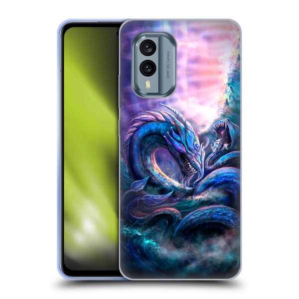 Anthony Christou Fantasy Art Leviathan Dragon Soft Gel Case for Nokia X30