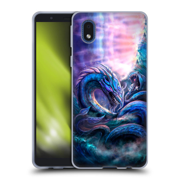 Anthony Christou Fantasy Art Leviathan Dragon Soft Gel Case for Samsung Galaxy A01 Core (2020)