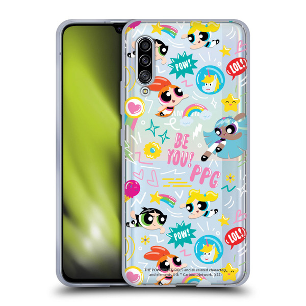 The Powerpuff Girls Graphics Icons Soft Gel Case for Samsung Galaxy A90 5G (2019)