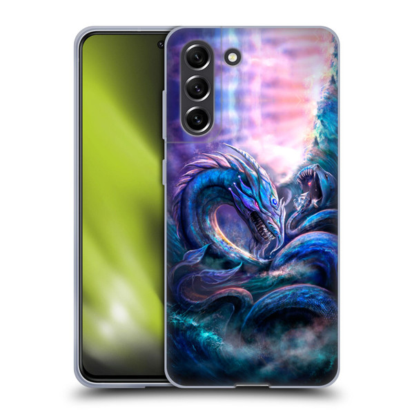 Anthony Christou Fantasy Art Leviathan Dragon Soft Gel Case for Samsung Galaxy S21 FE 5G