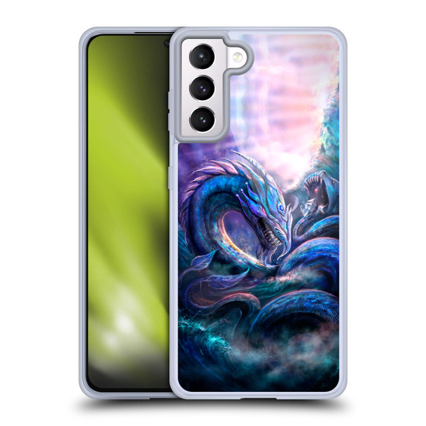 Anthony Christou Fantasy Art Leviathan Dragon Soft Gel Case for Samsung Galaxy S21+ 5G