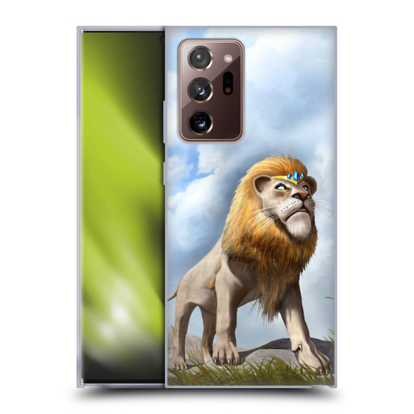 Anthony Christou Fantasy Art King Of Lions Soft Gel Case for Samsung Galaxy Note20 Ultra / 5G