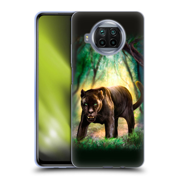Anthony Christou Fantasy Art Black Panther Soft Gel Case for Xiaomi Mi 10T Lite 5G