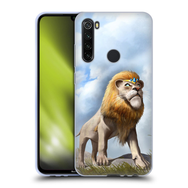Anthony Christou Fantasy Art King Of Lions Soft Gel Case for Xiaomi Redmi Note 8T