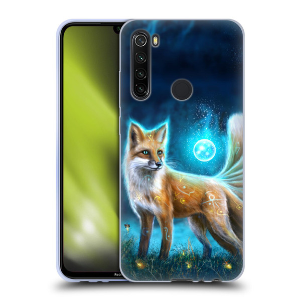Anthony Christou Fantasy Art Magic Fox In Moonlight Soft Gel Case for Xiaomi Redmi Note 8T