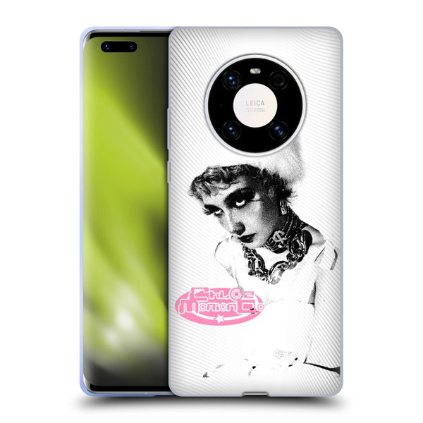 Chloe Moriondo Graphics Portrait Soft Gel Case for Huawei Mate 40 Pro 5G