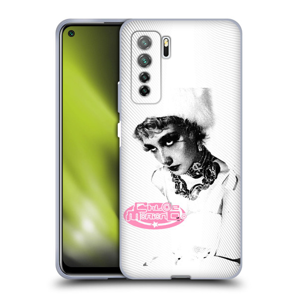 Chloe Moriondo Graphics Portrait Soft Gel Case for Huawei Nova 7 SE/P40 Lite 5G