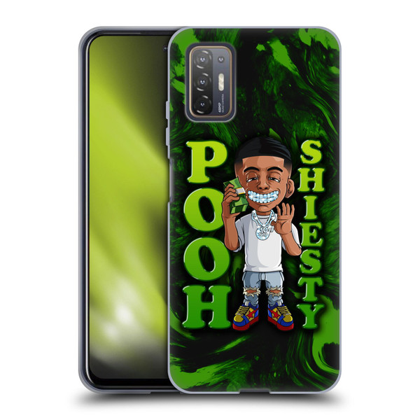 Pooh Shiesty Graphics Green Soft Gel Case for HTC Desire 21 Pro 5G