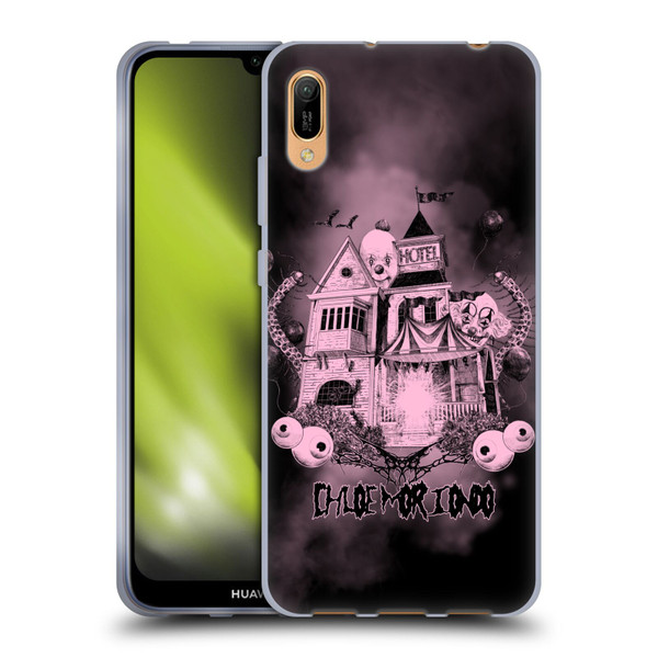 Chloe Moriondo Graphics Hotel Soft Gel Case for Huawei Y6 Pro (2019)