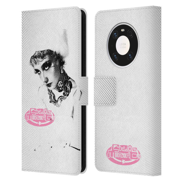 Chloe Moriondo Graphics Portrait Leather Book Wallet Case Cover For Huawei Mate 40 Pro 5G