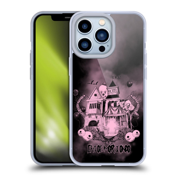 Chloe Moriondo Graphics Hotel Soft Gel Case for Apple iPhone 13 Pro