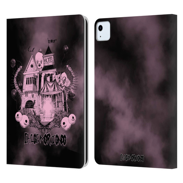 Chloe Moriondo Graphics Hotel Leather Book Wallet Case Cover For Apple iPad Air 11 2020/2022/2024