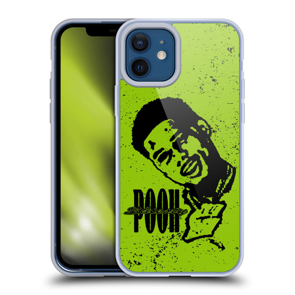 Pooh Shiesty Graphics Sketch Soft Gel Case for Apple iPhone 12 / iPhone 12 Pro