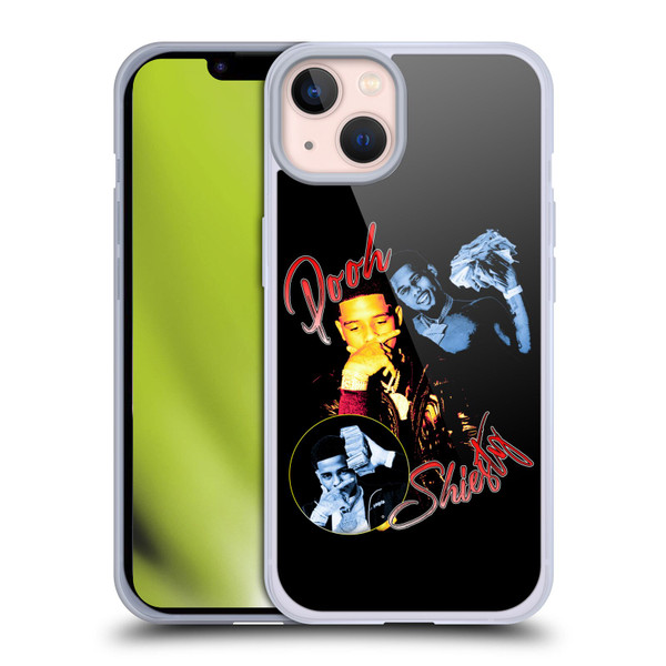 Pooh Shiesty Graphics Money Soft Gel Case for Apple iPhone 13