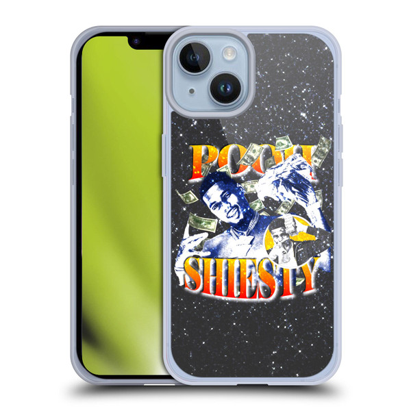 Pooh Shiesty Graphics Art Soft Gel Case for Apple iPhone 14