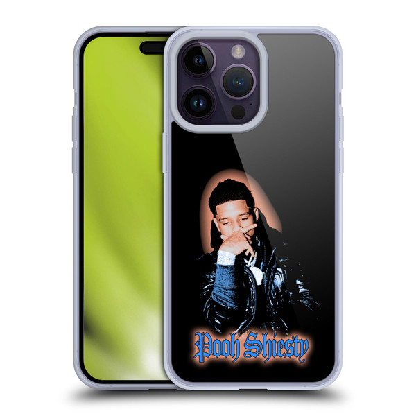 Pooh Shiesty Graphics Light Soft Gel Case for Apple iPhone 14 Pro Max