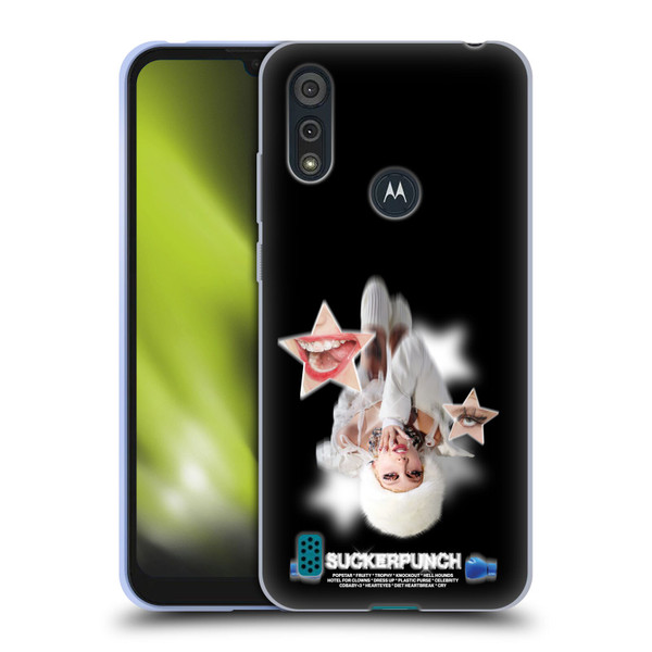 Chloe Moriondo Graphics Album Soft Gel Case for Motorola Moto E6s (2020)