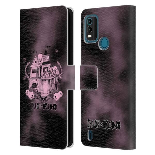 Chloe Moriondo Graphics Hotel Leather Book Wallet Case Cover For Nokia G11 Plus