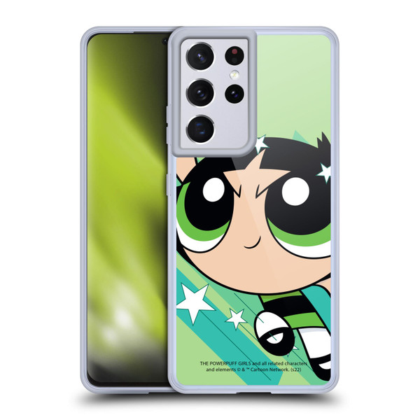 The Powerpuff Girls Graphics Buttercup Soft Gel Case for Samsung Galaxy S21 Ultra 5G