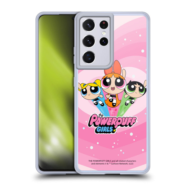 The Powerpuff Girls Graphics Group Soft Gel Case for Samsung Galaxy S21 Ultra 5G