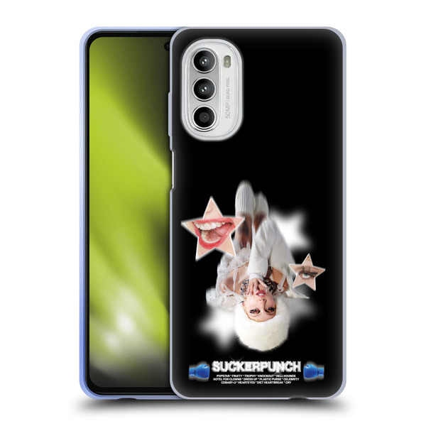 Chloe Moriondo Graphics Album Soft Gel Case for Motorola Moto G52