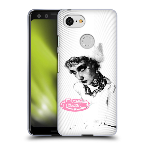 Chloe Moriondo Graphics Portrait Soft Gel Case for Google Pixel 3