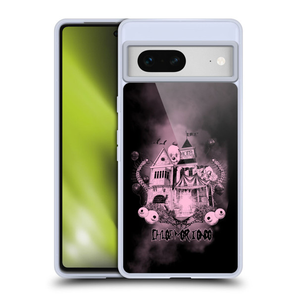 Chloe Moriondo Graphics Hotel Soft Gel Case for Google Pixel 7