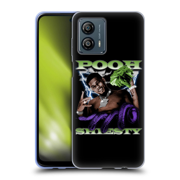 Pooh Shiesty Graphics Photo Soft Gel Case for Motorola Moto G53 5G
