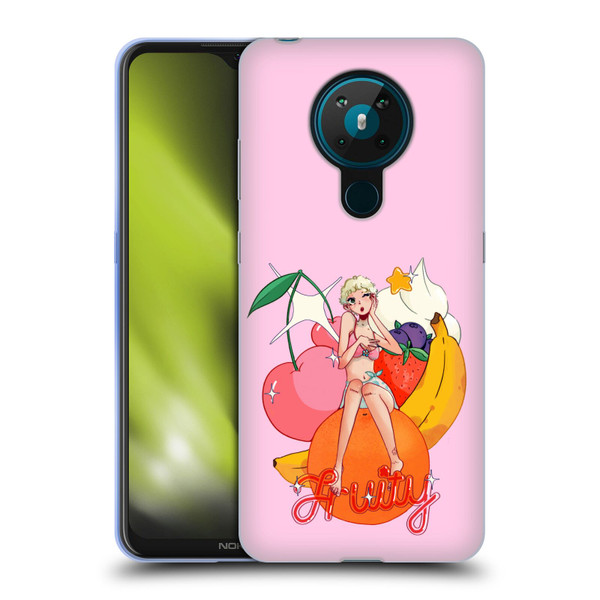 Chloe Moriondo Graphics Fruity Soft Gel Case for Nokia 5.3