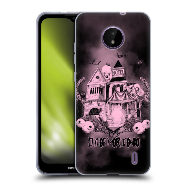 Chloe Moriondo Graphics Hotel Soft Gel Case for Nokia C10 / C20