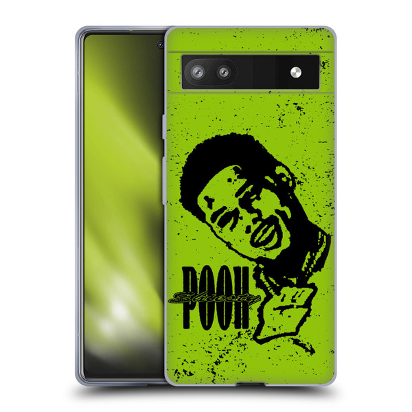 Pooh Shiesty Graphics Sketch Soft Gel Case for Google Pixel 6a