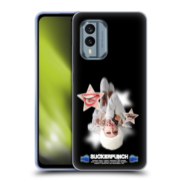 Chloe Moriondo Graphics Album Soft Gel Case for Nokia X30