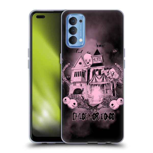 Chloe Moriondo Graphics Hotel Soft Gel Case for OPPO Reno 4 5G