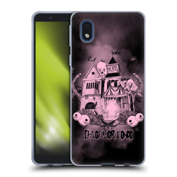 Chloe Moriondo Graphics Hotel Soft Gel Case for Samsung Galaxy A01 Core (2020)