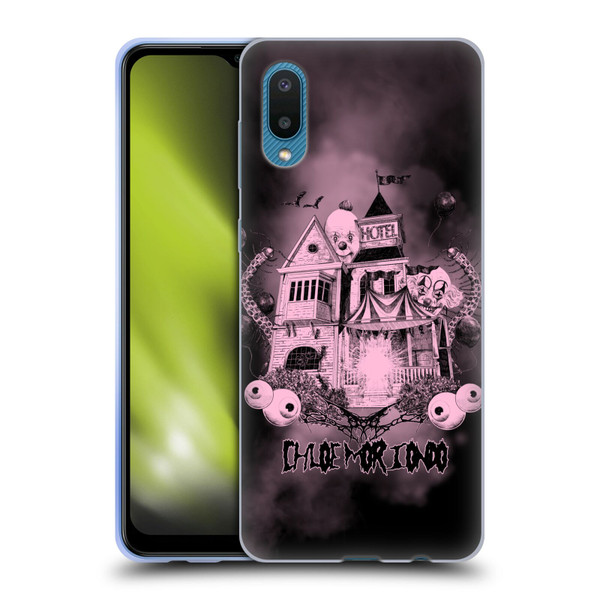 Chloe Moriondo Graphics Hotel Soft Gel Case for Samsung Galaxy A02/M02 (2021)