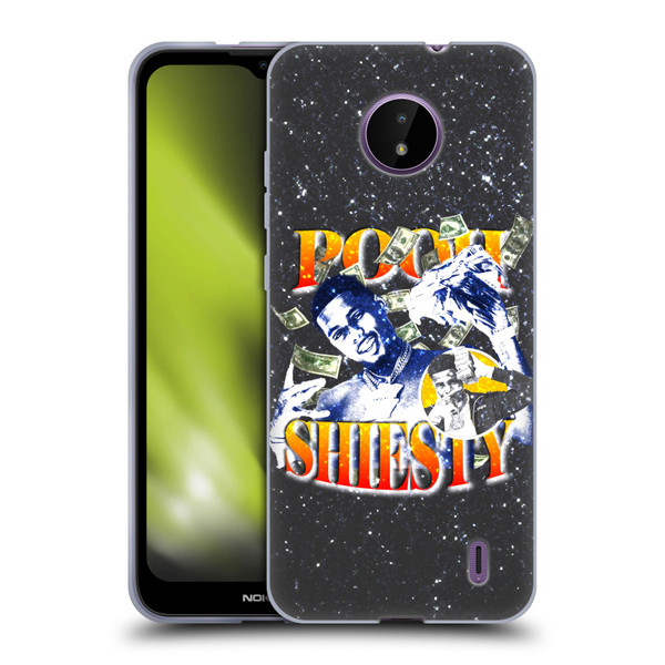 Pooh Shiesty Graphics Art Soft Gel Case for Nokia C10 / C20