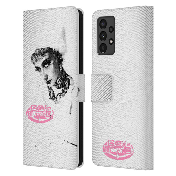 Chloe Moriondo Graphics Portrait Leather Book Wallet Case Cover For Samsung Galaxy A13 (2022)