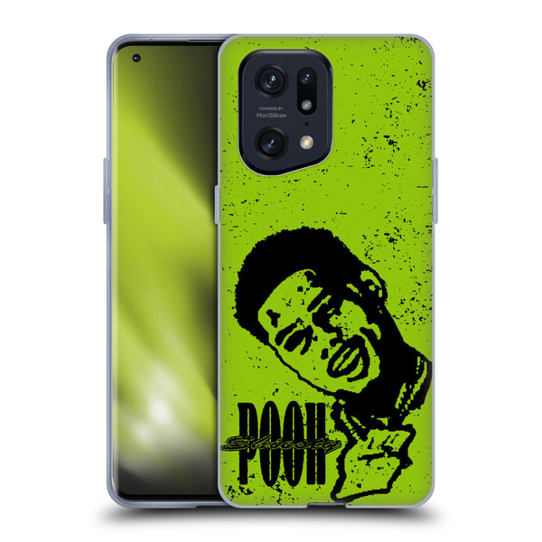 Pooh Shiesty Graphics Sketch Soft Gel Case for OPPO Find X5 Pro