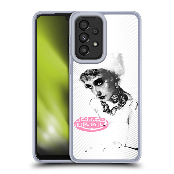 Chloe Moriondo Graphics Portrait Soft Gel Case for Samsung Galaxy A33 5G (2022)