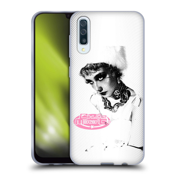 Chloe Moriondo Graphics Portrait Soft Gel Case for Samsung Galaxy A50/A30s (2019)