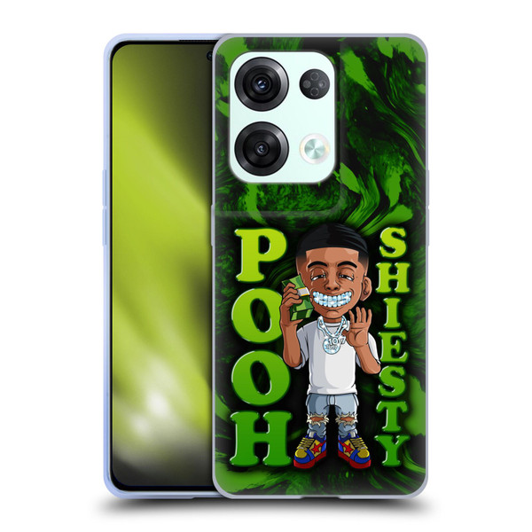 Pooh Shiesty Graphics Green Soft Gel Case for OPPO Reno8 Pro