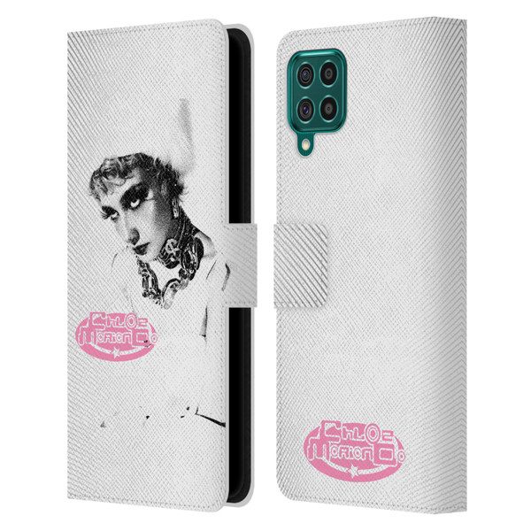 Chloe Moriondo Graphics Portrait Leather Book Wallet Case Cover For Samsung Galaxy F62 (2021)