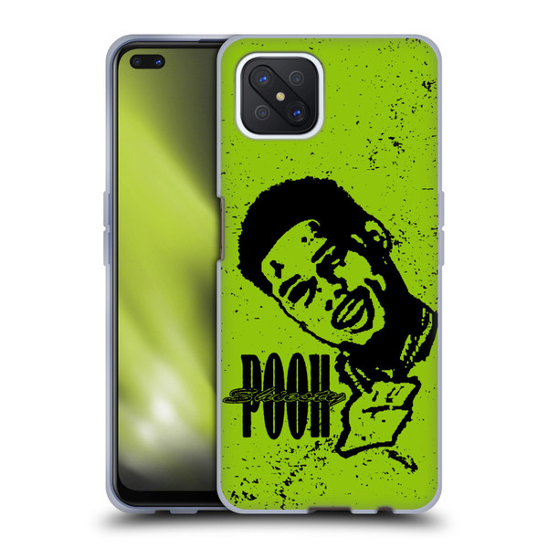 Pooh Shiesty Graphics Sketch Soft Gel Case for OPPO Reno4 Z 5G